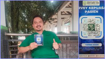 RSUD Gusti Abdul Gani Lamandau Luncurkan Barcode Survei Kepuasan Pasien
